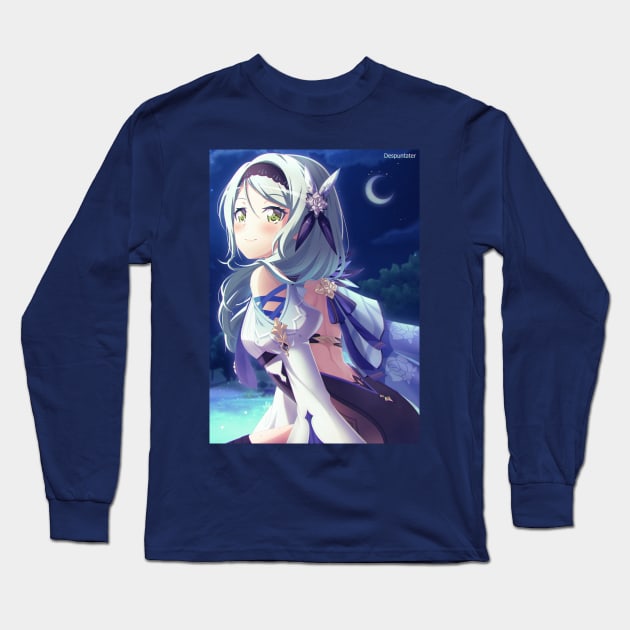 Hikawa Sayo (Eula) Long Sleeve T-Shirt by Despuntater